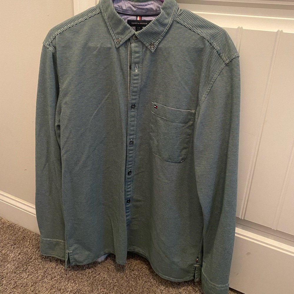 Tommy Hilfiger Striped Dress Shirt